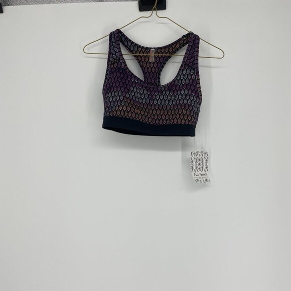 NWT Free People Move Me Bra XS printed sports bra - Picture 6 of 12